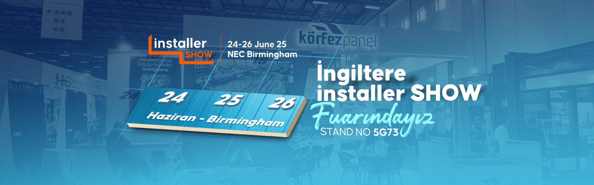 2025 İngiltere installer show fuarı